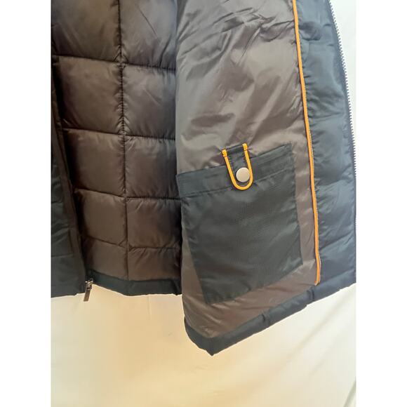 Roundtree & Yorke Men’s XL Gray/Black Quilted Zip-Front Vest – Layering Piece - Picture 8 of 9